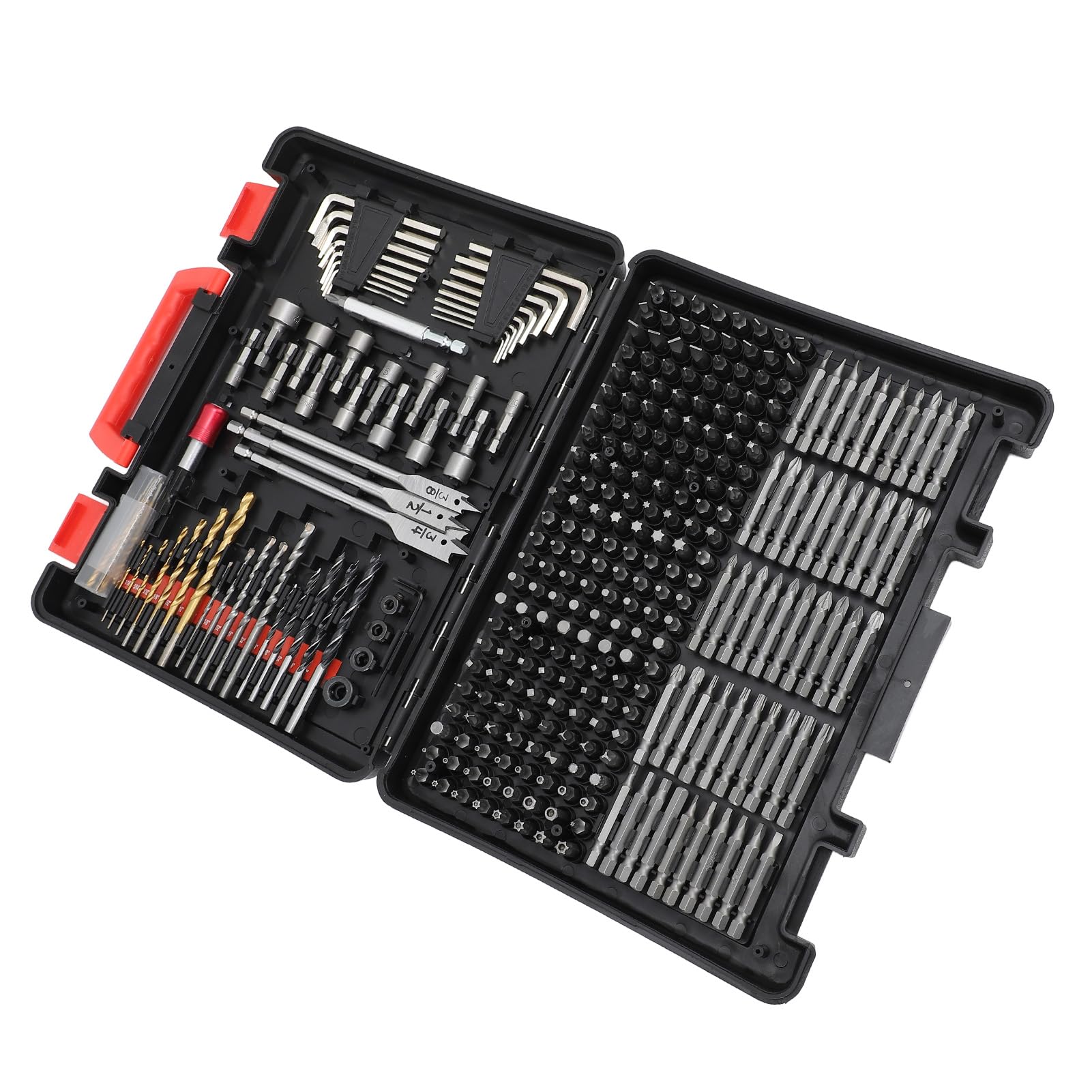 Juego de Brocas y Puntas para Destornillador 318 Piezas con Estuche Portátil para Reparación y Montaje en Casa o Profesional