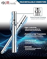 Vista 4 de JRready Deutsch DTM - Juego de 4 conectores de 3 pines, conectores de cable eléctrico impermeables con tamaño 20 contactos sólidos 20-22AWG