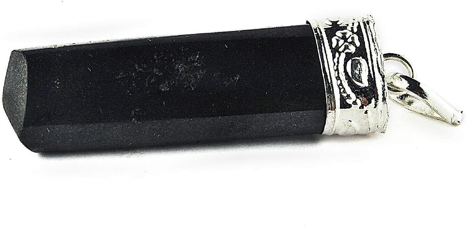 Beautiful Protectiive Black Tourmaline Pendant Crystal Healing Fashion Jewelry Gift Energy Wellness Luck Powerful Meditation - Image 2