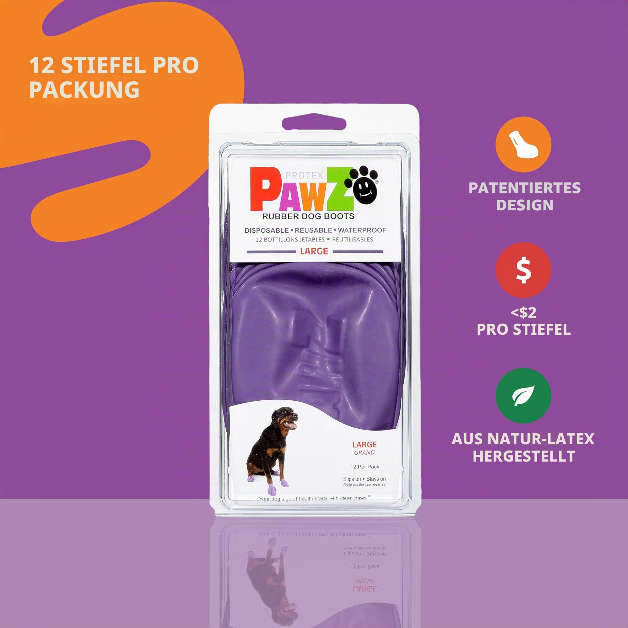 PAWZ 1055 PAWC-L Hundestiefel