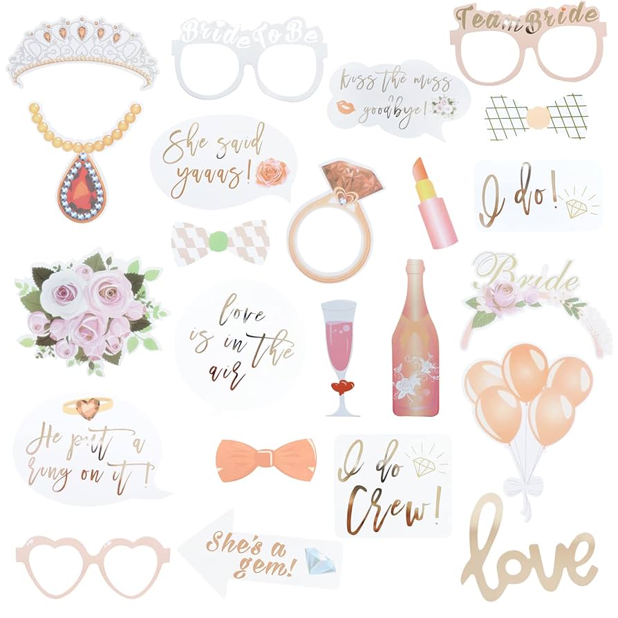 amazon-com-wedding-bridal-shower-photo-booth-props-23-pieces-rose-gold-bachelorette-party-decorations-photo-booth-for-bridal-shower-girls-night-out-hen-party-gift-accessories-wedding-favor-supplies-home for Bachelorette Photo Booth Props Printable Free Amazon.com: Wedding Bridal Shower Photo Booth Props, 23 Pieces Rose Gold Bachelorette Party Decorations Photo Booth for Bridal Shower Girls Night Out Hen Party Gift Accessories Wedding Favor Supplies : Home & for Bachelorette Photo Booth Props Printable Free