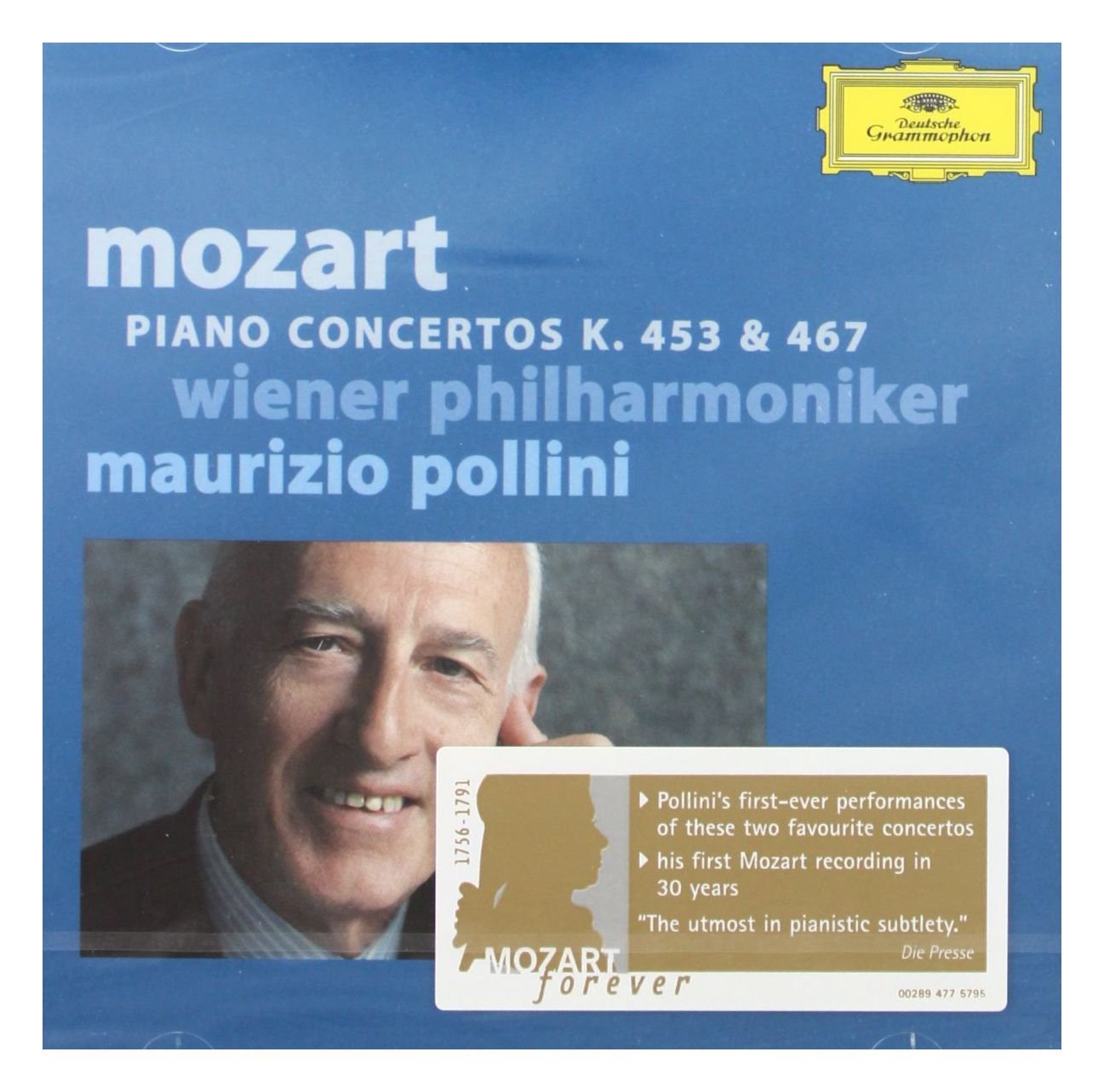MAURIZIO POLLINI - PIANO CONCERTOS K.453&467 [Audio CD] MAURIZIO POLLINI