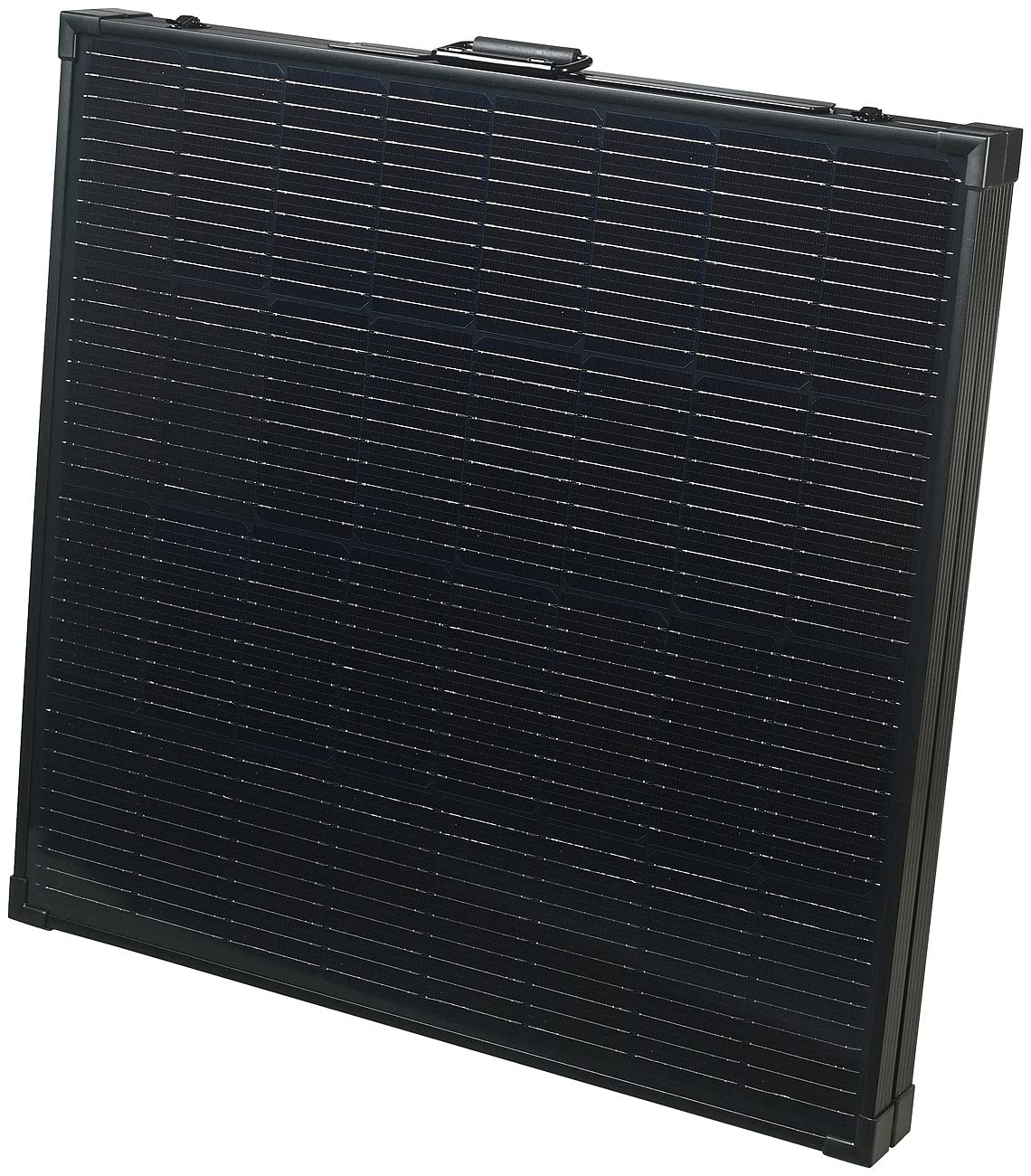 revolt Solarpanel mobil: Faltbares Solarpanel mit monokristallinen Zellen, 240 Watt, schwarz (Solarmodule faltbar, klappbare, 12V)