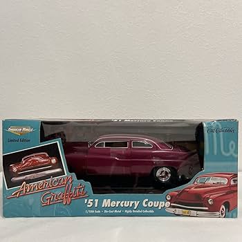 Amazon | 限定版 Ertl American Graffiti 1/18 Mercury Coupe 1951年 Amazon | 限定版 Ertl American Graffiti 1/18 Mercury Coupe 1951年
