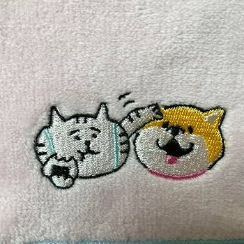 Amazon.co.jp: ごろごろにゃんすけ×しばんばん ハンカチ