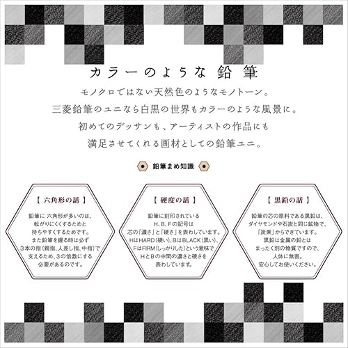 Miniatura 6 de Standard Uni-9H 1 dozen (japan import)