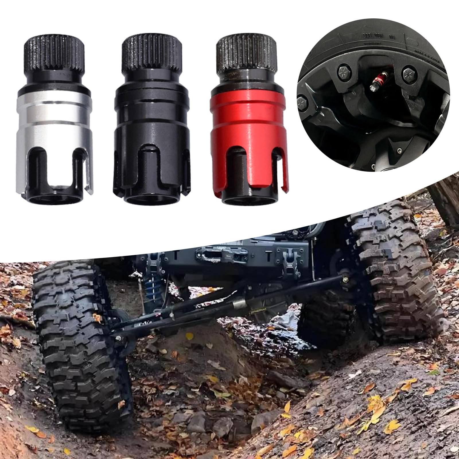 Forte Veloce Deflazione Aria Del Deserto Pneumatico Fast Air Rilascio Per Fuoristrada E SUV In Ambienti sofisticati Valvole Pneumatico Metallo Per Off Strada