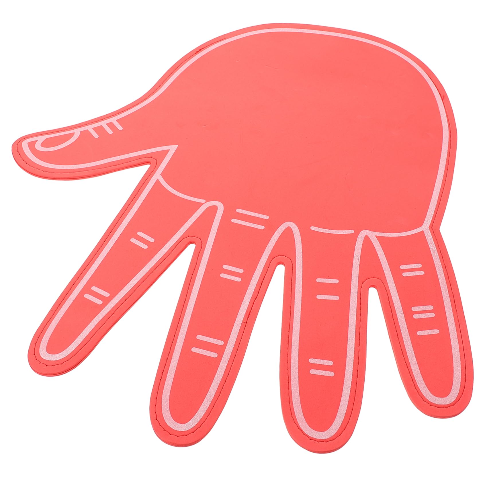 Cabilock Giant Foam Finger Cheerleading Hand Red Cheerleading Foam Hands for Sports Events Parties and School Celebrations Lightweight Distinctive