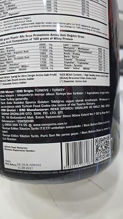 SSN Sports Style Nutrition Command Quadro Whey Protein Tozu Muz Mango 2100 Gr