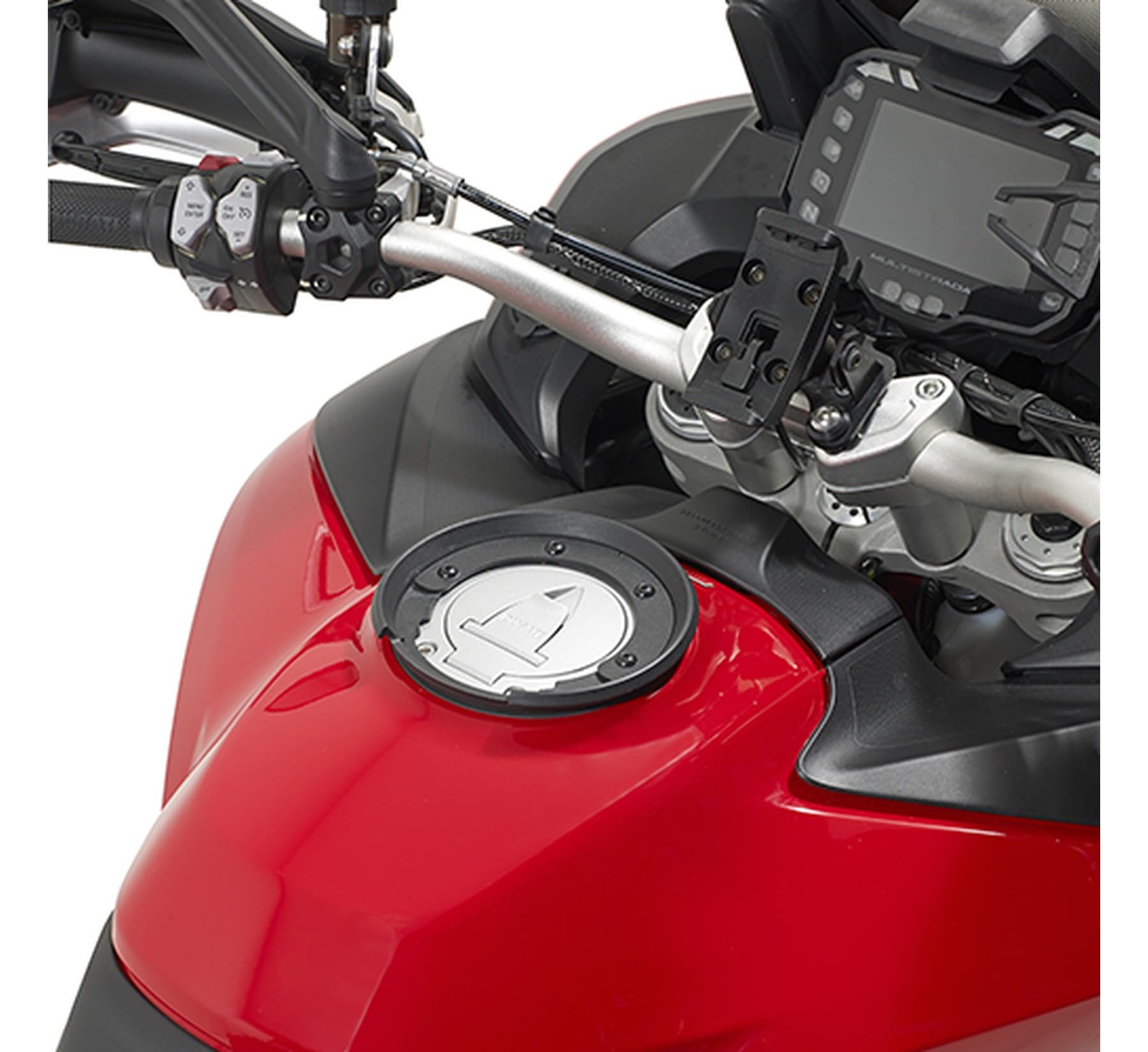 givi tankrucksack st612+ tanklock schwarz 15 lt + träger kompatibel mit ktm 1090 adventure 2017 2018 2019 mototopgun st612+ + bf11
