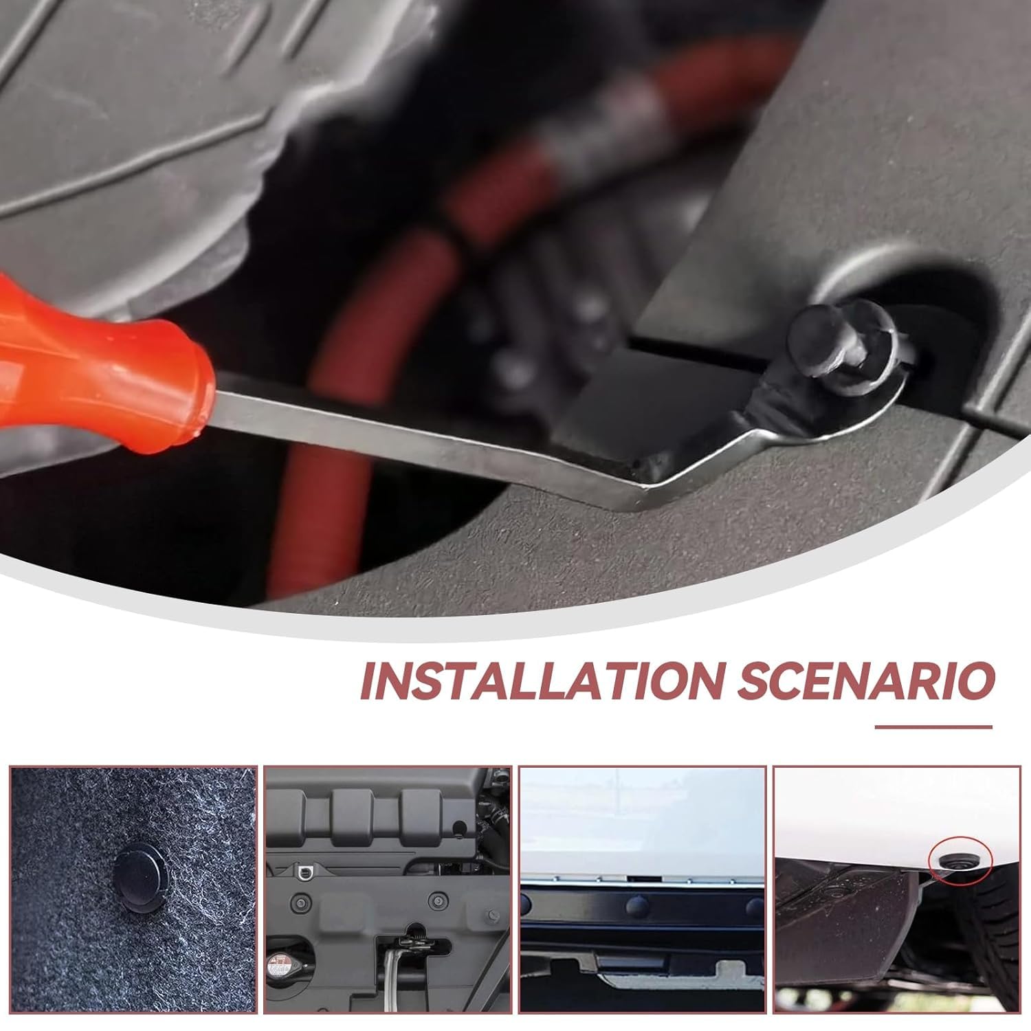 Auto Befestigung Clips Set,2082Auto Clips Set 33 Arten Universal Türverkleidung Clips Auto Kotflügelnieten Entfernungswerkzeug mit Karosserieclips Befestigungsentferner für,Kotflügel,Stoßstange,Tür