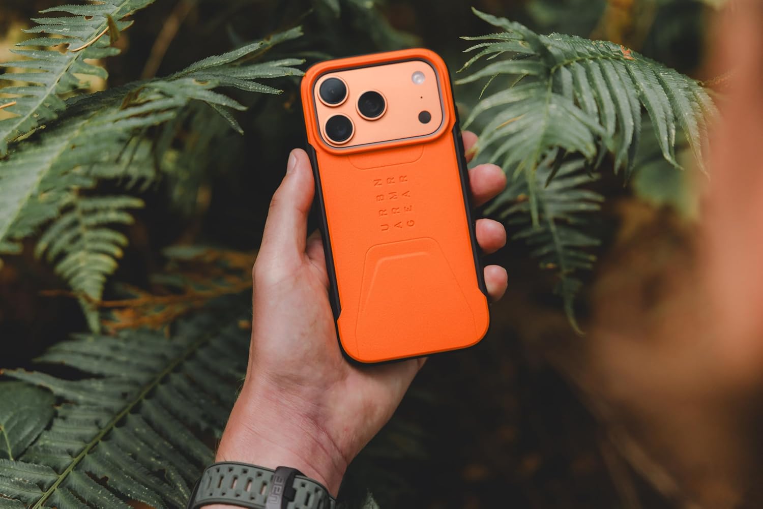 URBAN ARMOR GEAR UAG Designed for iPhone 17 Pro Case Civilian - Compatible with MagSafe Military Grade Protective Cover, Orange