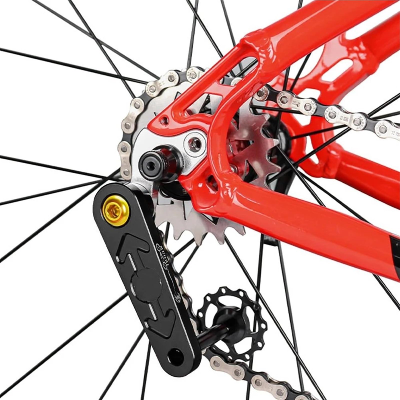 Pasuje do MUQZI zestaw kasety rowerowej z wolnobiegiem jednobiegowym MTB koło zamachowe do konwersji koła zamachowego ściągacz koła zamachowego