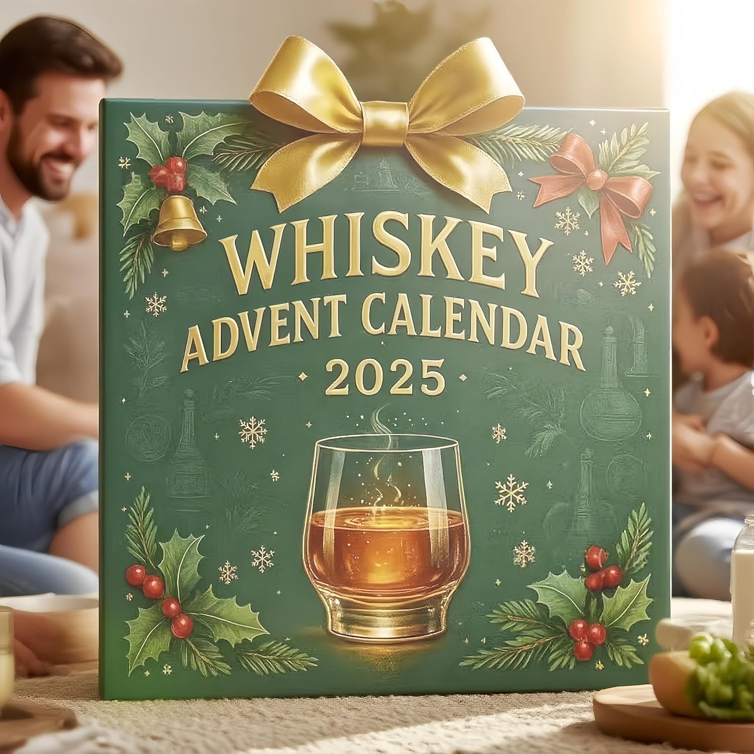 Calendario de Adviento de whisky 2025, 24 muestras de whisky de alta calidad para cuenta regresiva y regalo, un viaje de degustación diaria a través de los sabores del whisky del mundo (B)