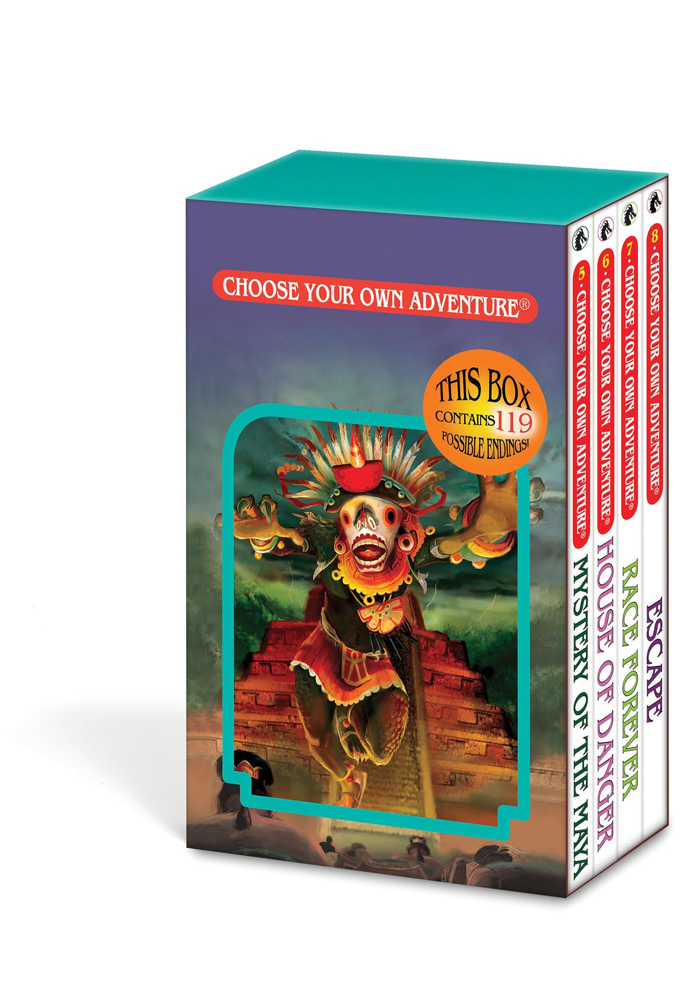 Choose Your Own Adventure 4-Book Boxed Set #2 (Mystery of the Maya, House of Danger, Race Forever, Escape)