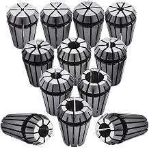 ER-16 Spring Collet Set 12 PCS 1/32-3/8 for CNC Super Precision Milling Lathe Tool Workholding Engraving