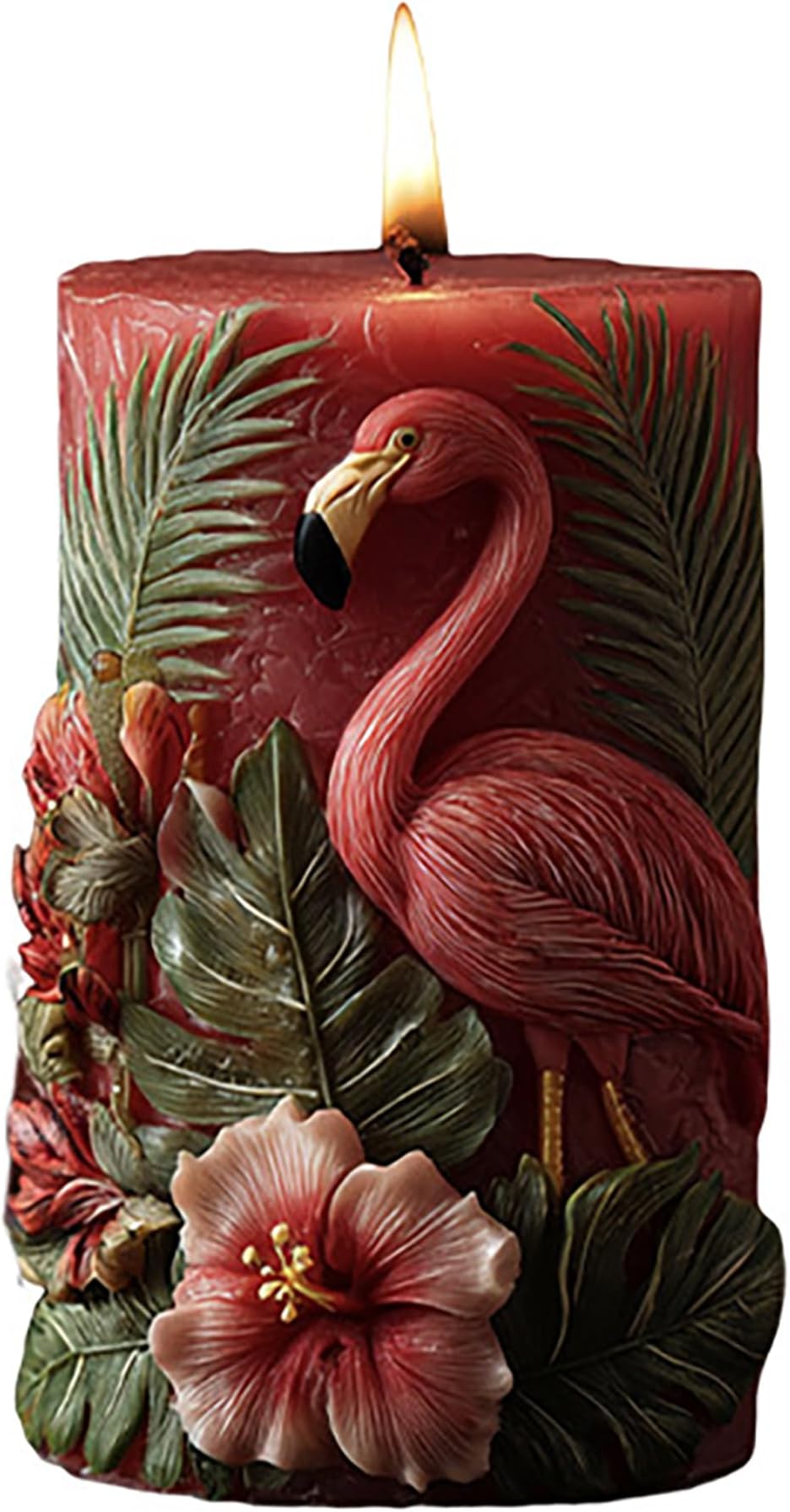 Bird Animal Cylinder Molds Silicone Wave Spiral Candle Mold - Silicone Resin Casting Molds for Candle & Resin & Soap Craft Supplies