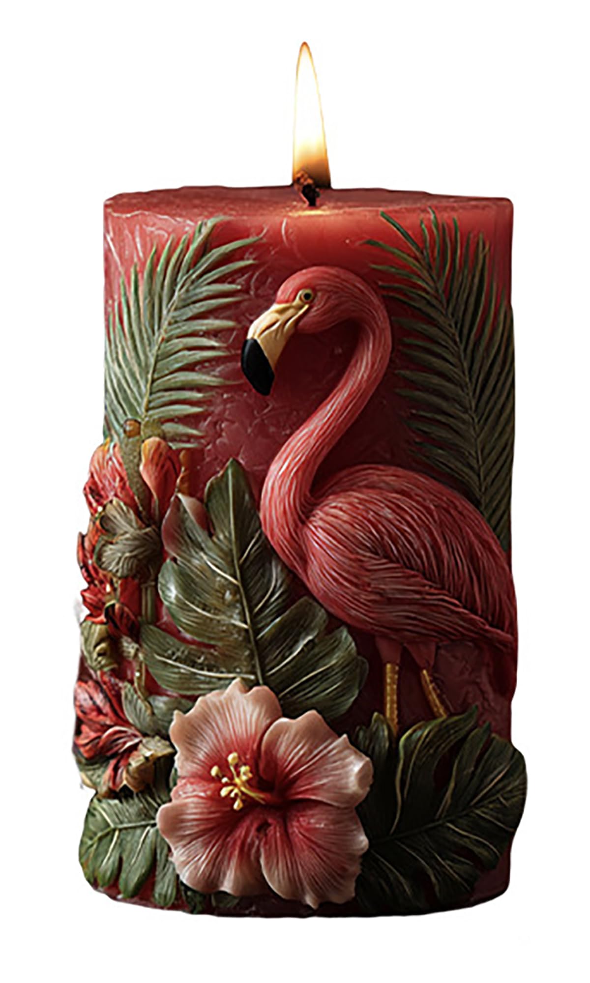 Bird Animal Cylinder Molds Silicone Wave Spiral Candle Mold - Silicone Resin Casting Molds for Candle & Resin & Soap Craft Supplies