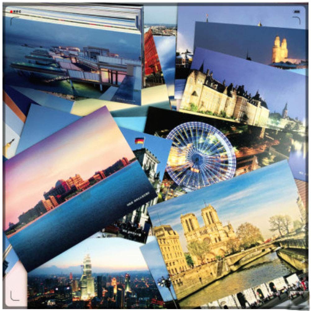 64 Cartes Postales Monuments Célèbres - Format 15x10 Cm, Papier épais 350 G/m² - Pour Collection, Envoi, Décoration - 4