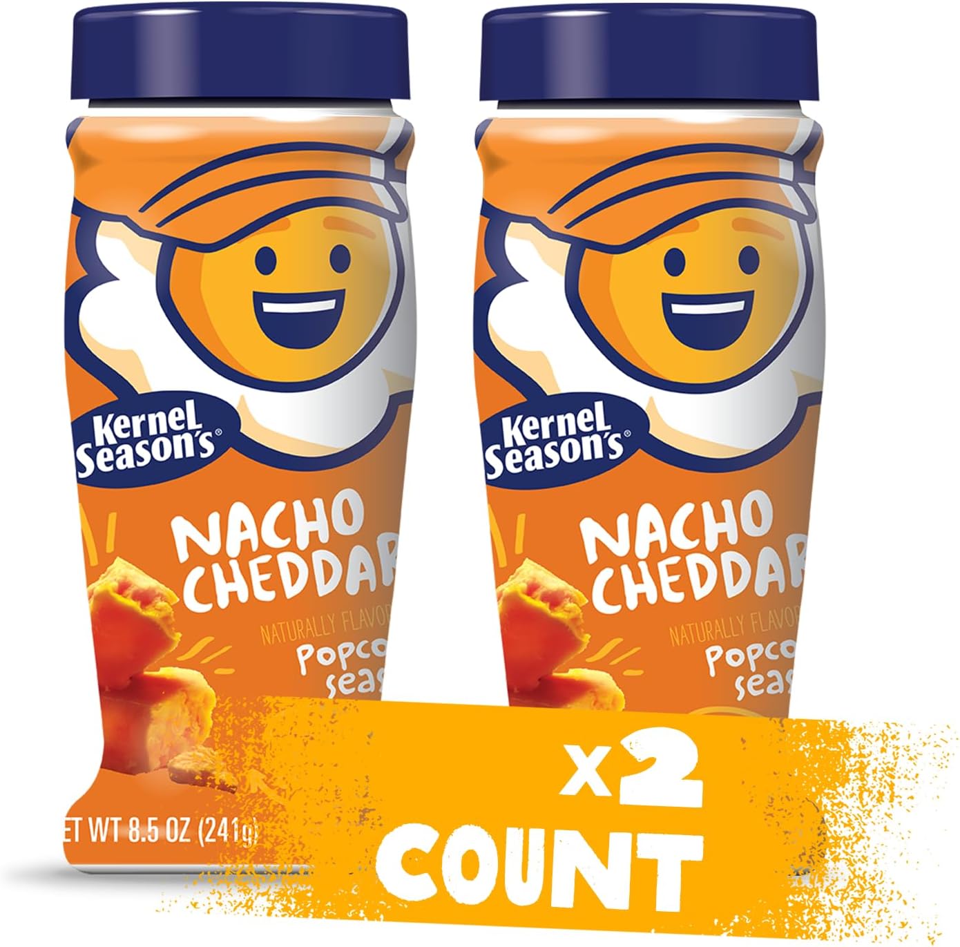 Kernel Season's Popcorn Seasoning, Nacho Cheddar, 8.5 Ounce (Pack of 2)
