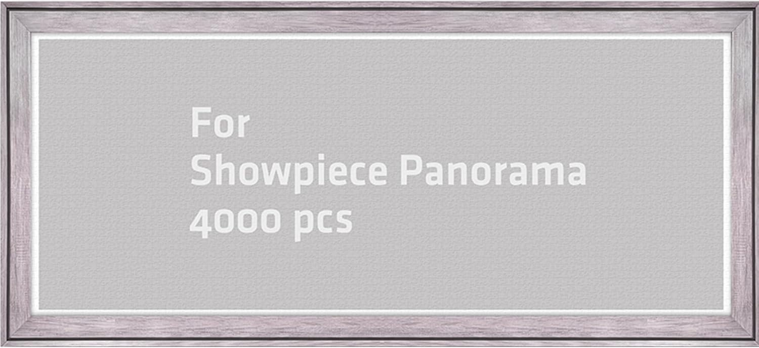 Pintoo Jigsaw Puzzle Frame Tailor-Made ONLY for Pintoo's 4000 Pieces Panorama Puzzle - Zephyr - Effortless & Toolless Assembly NO Glue Required [W1124]