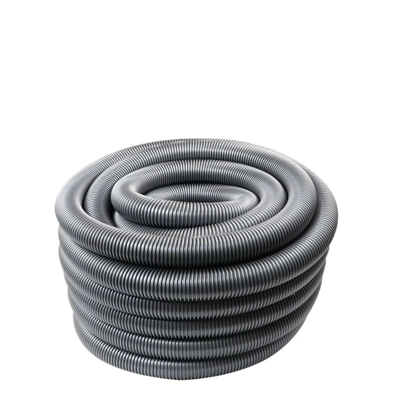 XIEYOUQIAN Inner 50mm Vacuum Cleaner Thread Hose Straws Bellows Tube Soft Pipe Replacement Accessories(Gray-1m (50mm))