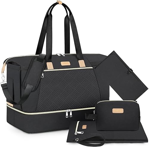 ITIEZY Bolsa de pañales para bebé Bolsa grande para mamá con cambiador portátil para chupete, bolsas de hospital, bolsa de viaje para bebé