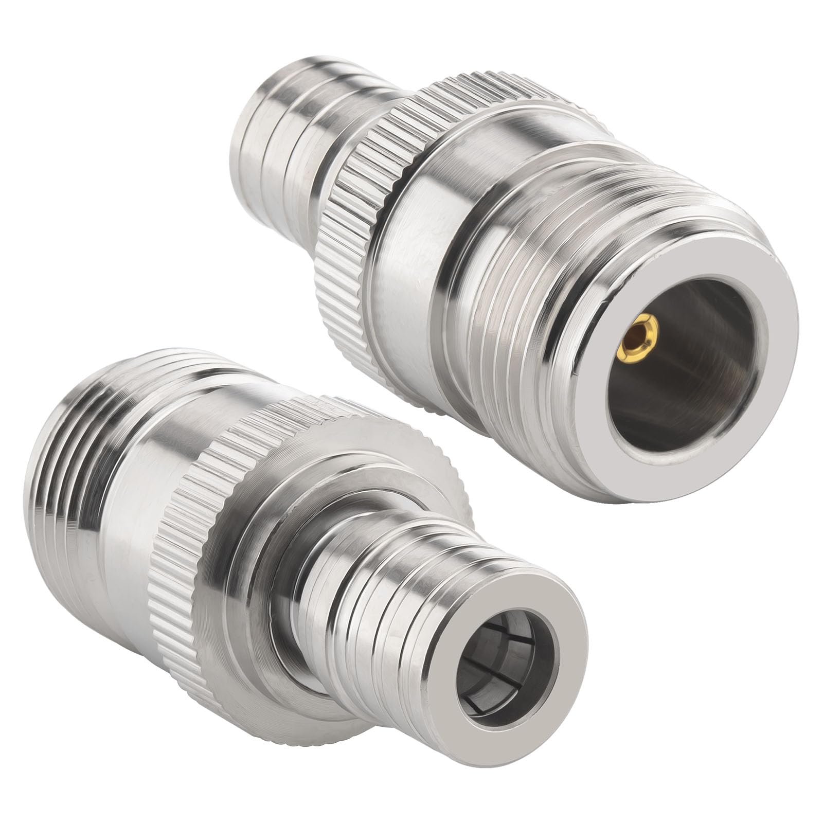 onelinkmore Adaptateur N femelle vers QMA mâle, connecteur RF 6 GHz pour station de communication cellulaire 5G mmWave/Satcom, système d'antenne 4G/5G, transmission de signal, routeur WiFi (QMA mâle