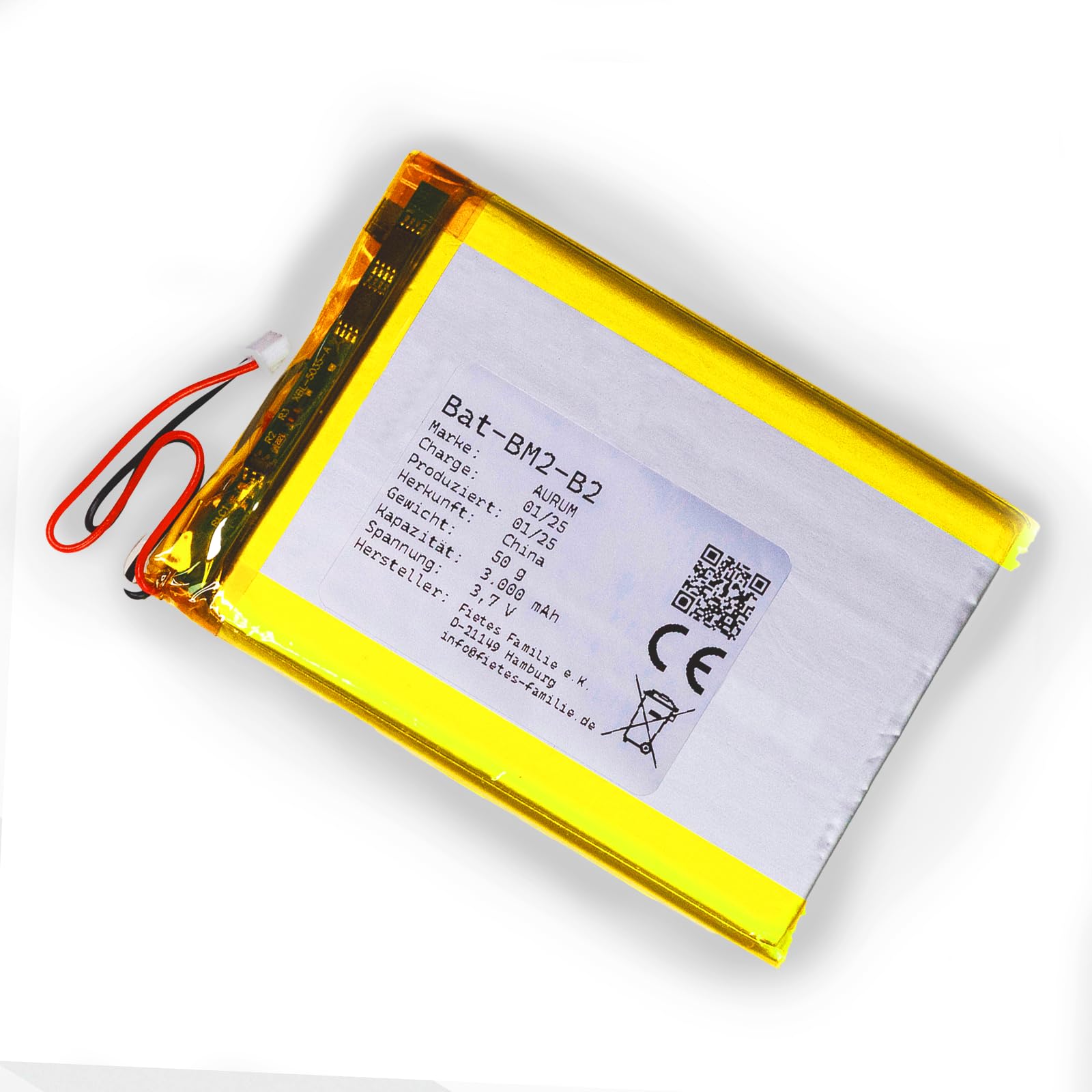 TECHTEK Batteria 4000mAh Compatibile Con Babymoov Yoo Go+ E Yoo Master+ – Sostituisce AHB705775, Li-Polymer