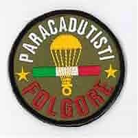 Patch Militare Paracadutisti Folgore - Diametro 8cm, A Strappo, Per Divise E Collezioni - Foto 8