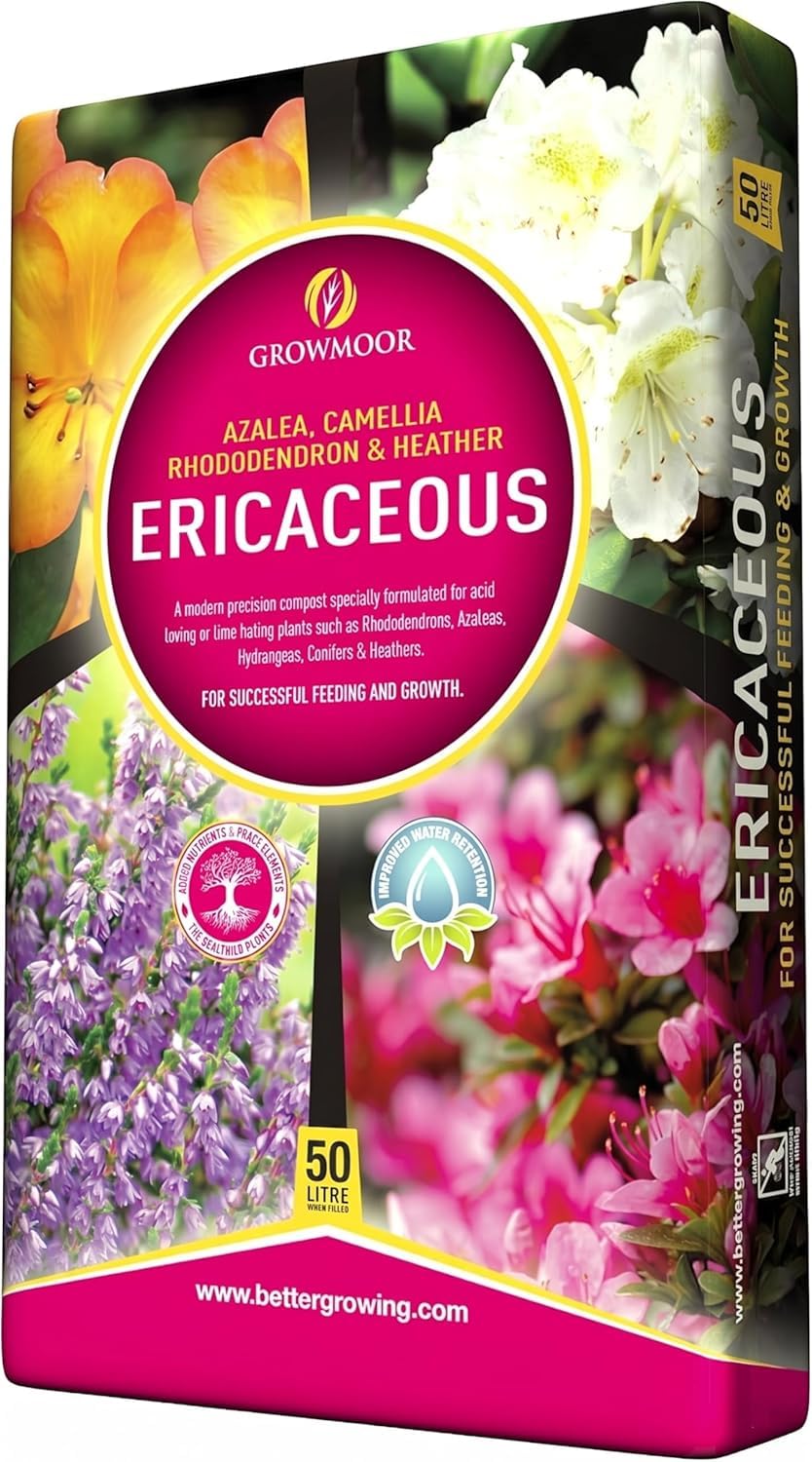 GROWMOOR ERICACEOUS COMPOST 60L