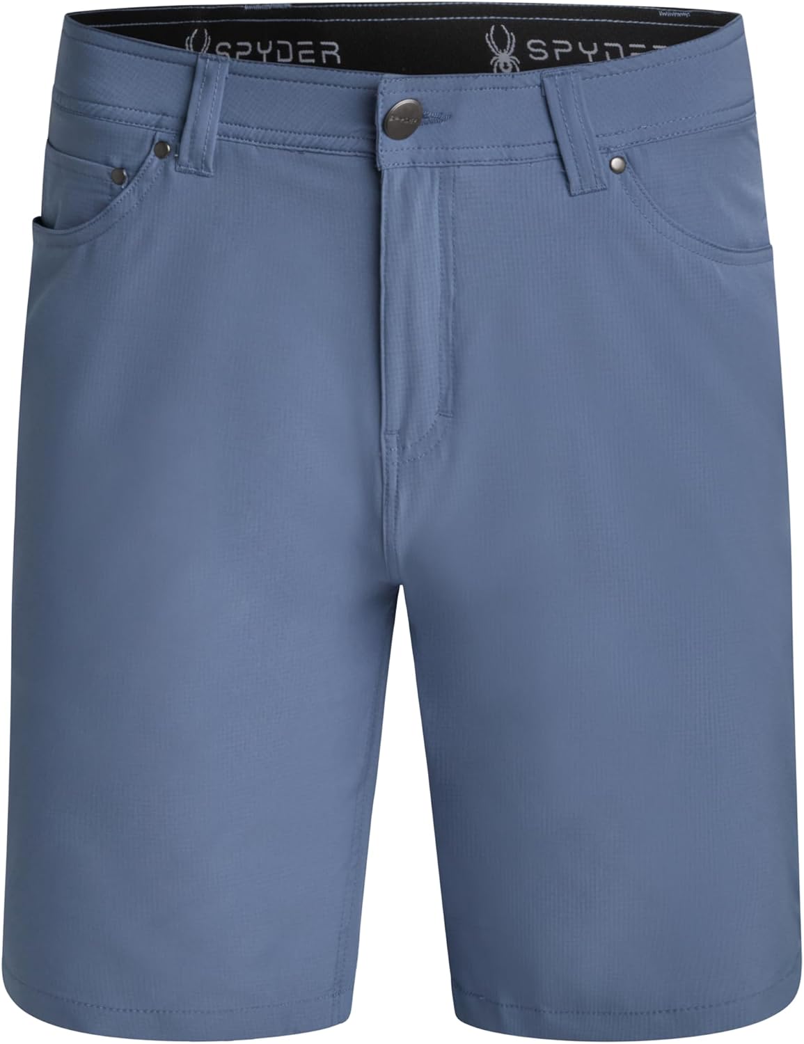 Spyder Mens Flat Front Shorts - Stretch Woven Performance UPF30+ Protection Casual Chinos Mens Shorts for Golf