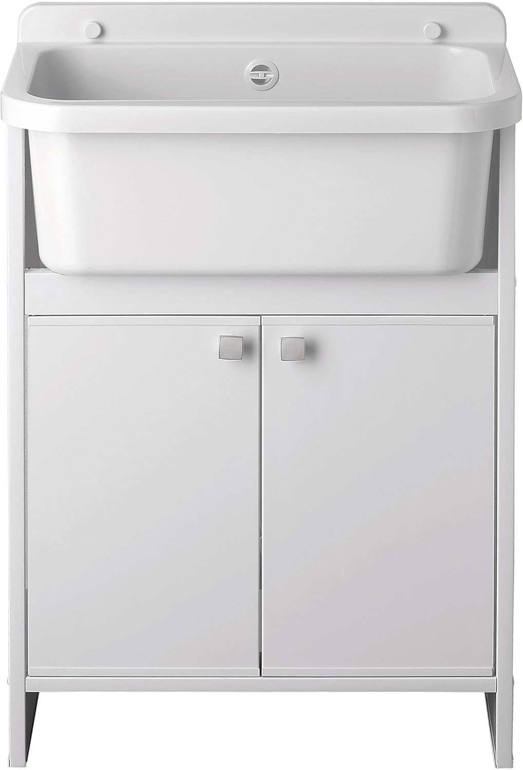 Set Lavandino Zone Denmark - Accessorio Bagno In Metallo Con Spazzola E Dispenser - Foto 7