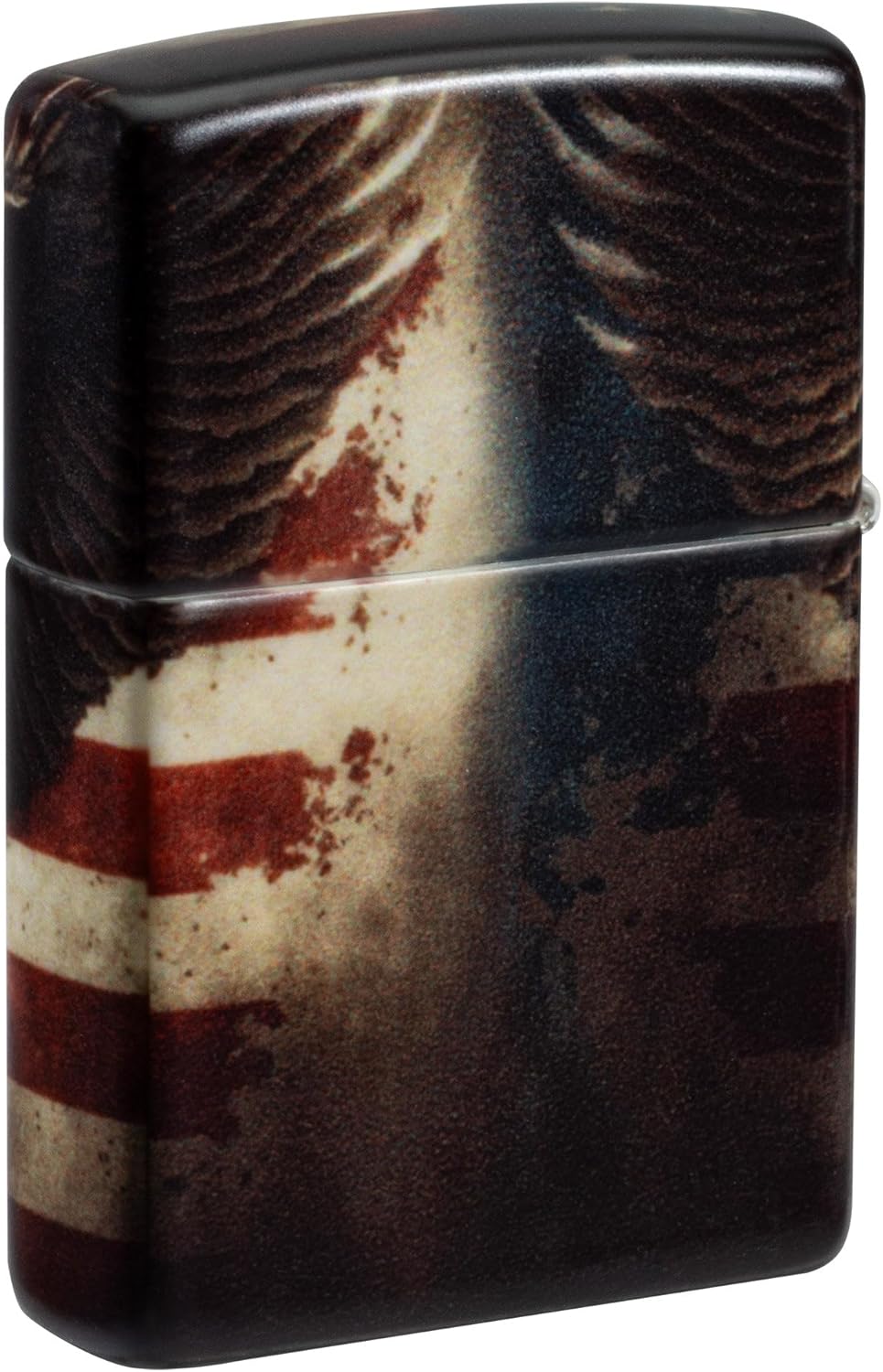 Zippo Lighter: Eagle and American Flag - 540 Color 81685
