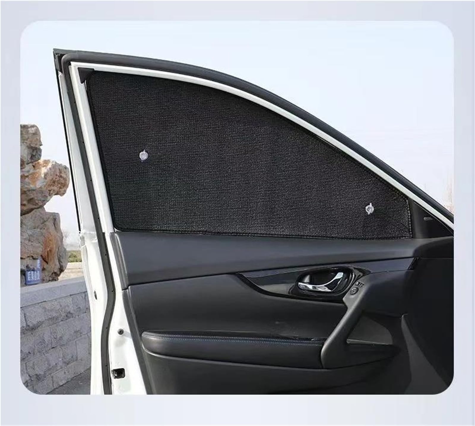 Para CR-V Para CRV Para MK3 2007 2008 2009 2010 2011 Viseras Parabrisas Parasoles Coche Cubierta Ventanas Laterales Protector solar lateral coche(Rear Windows)
