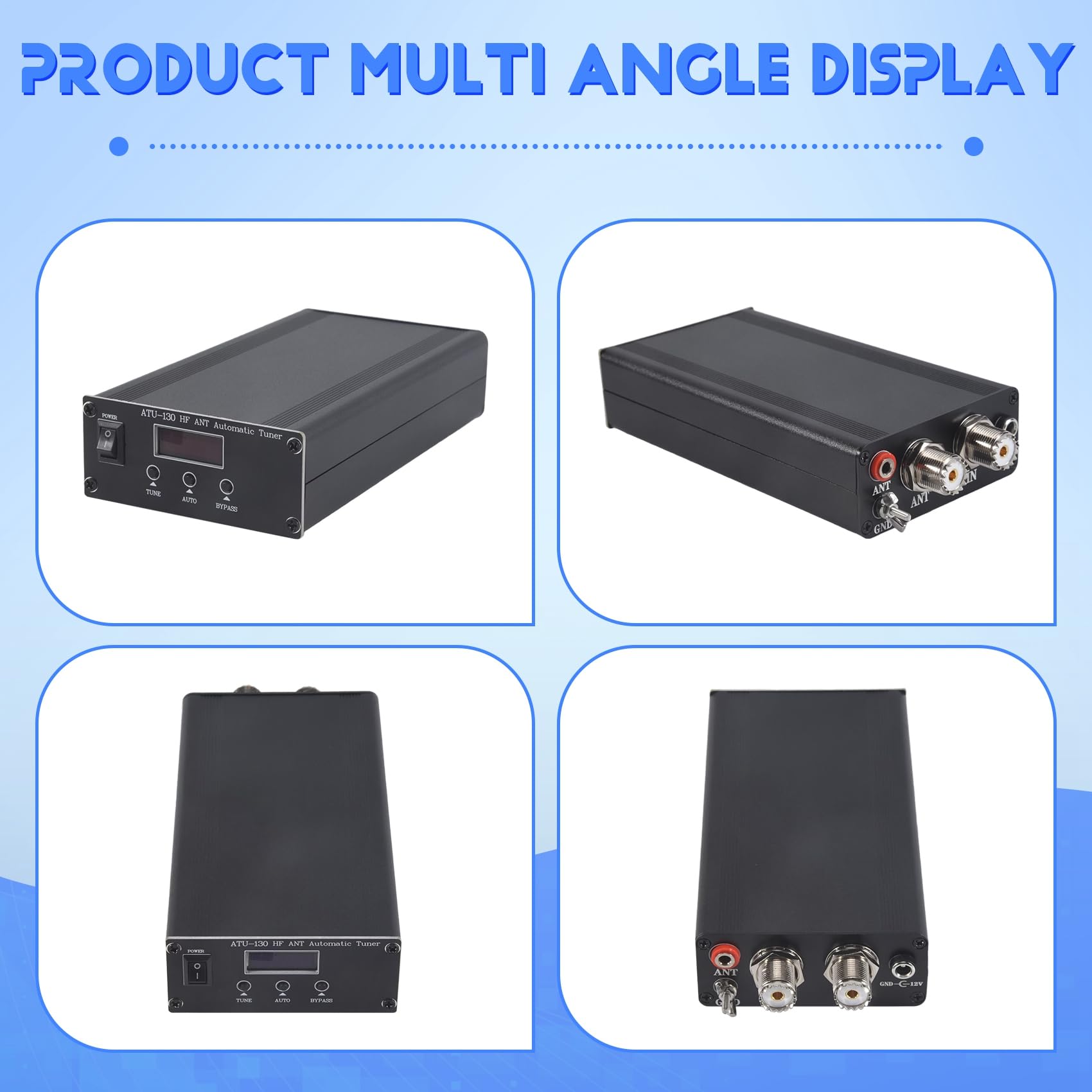 Tuner d'antenne Automatique Inductance 12,4 μH et Plus épais