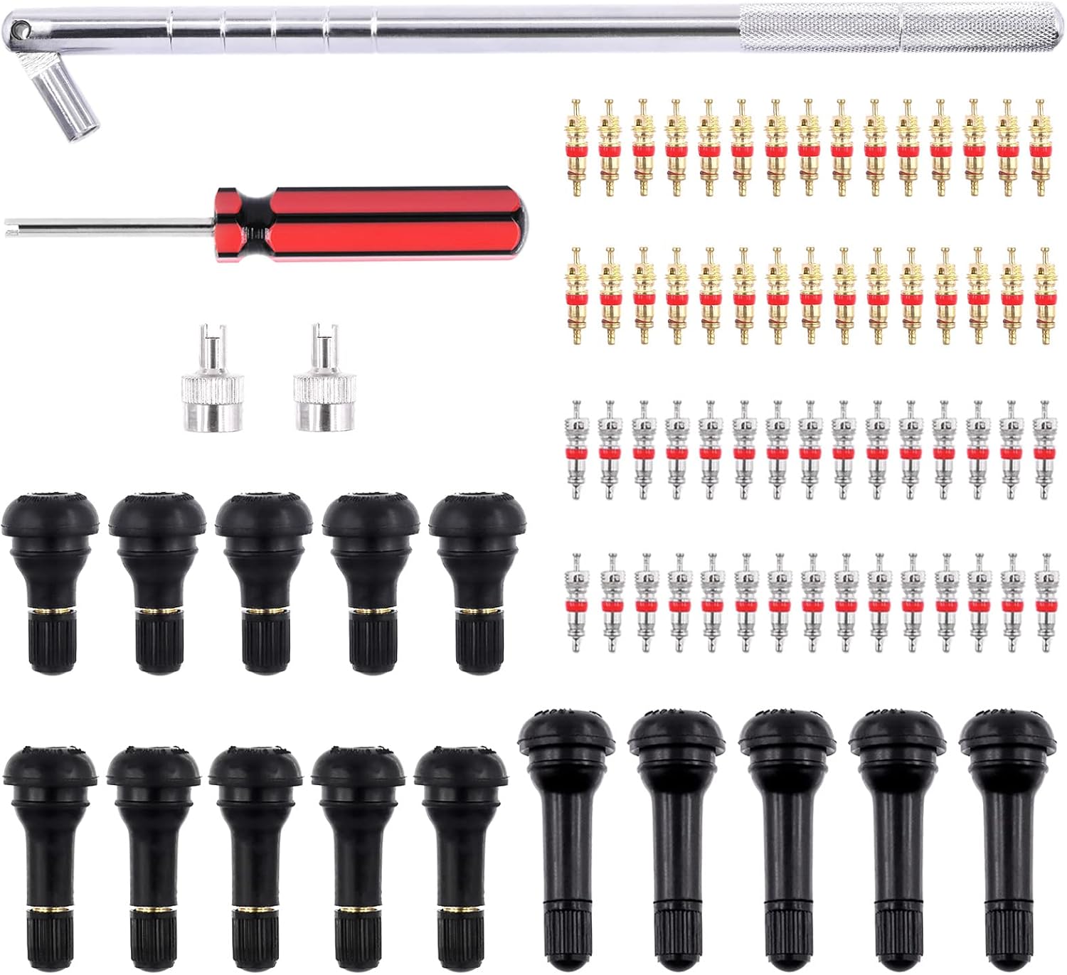 Mardatt 79 Pcs Tire Valve Stem Tool Puller and Installer