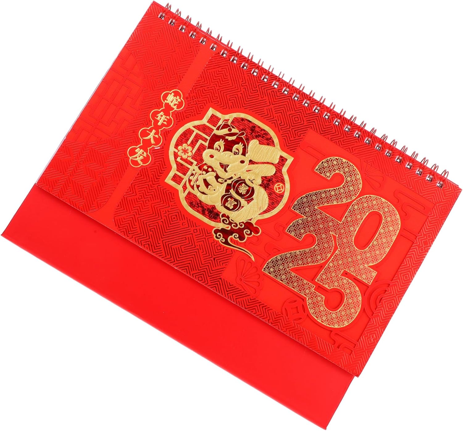 Parliky 2025 New Year Calendar Year of Snake Calendar Stand up Desk