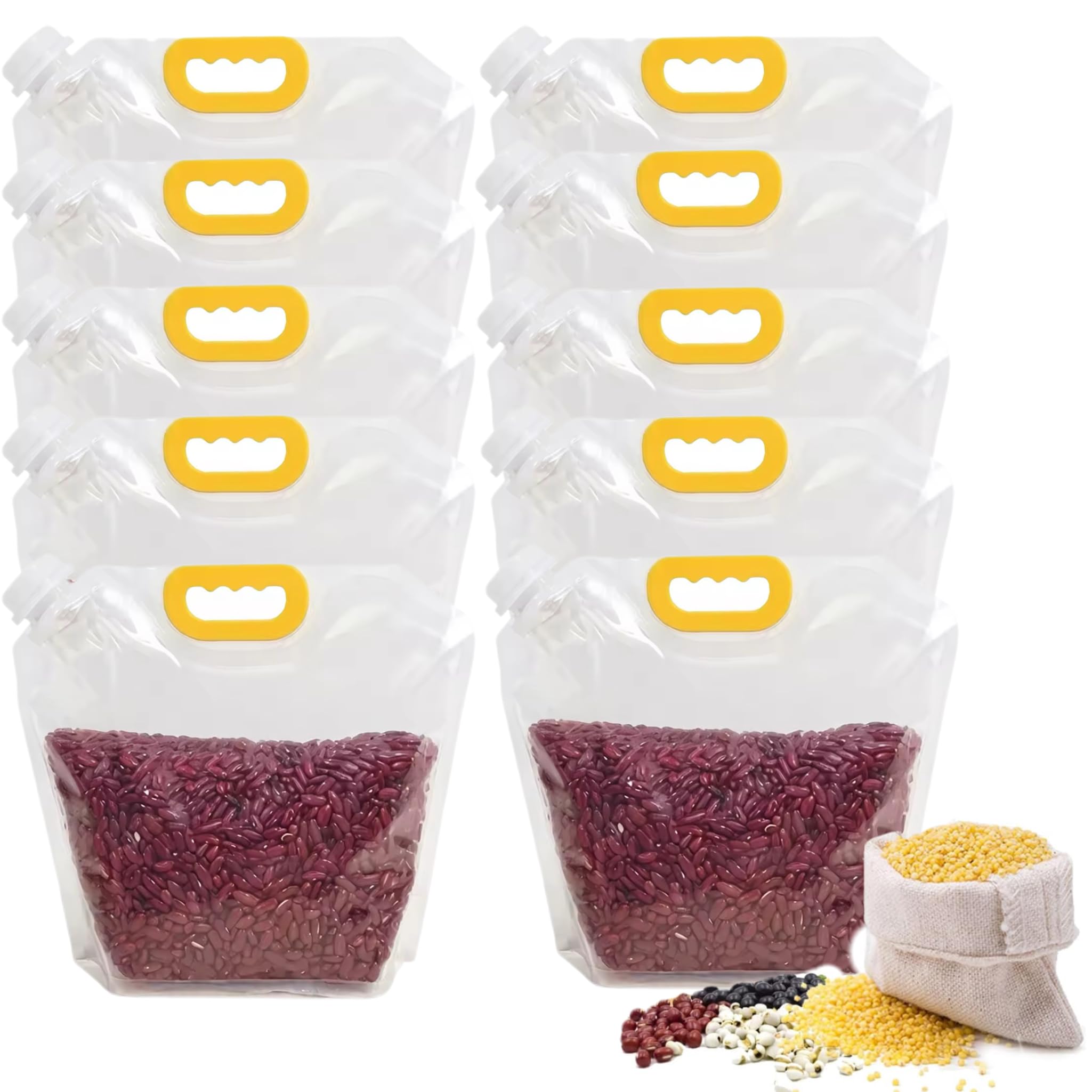 Bolsas de cereales herméticas para organizar la cocina y ahorrar espacio