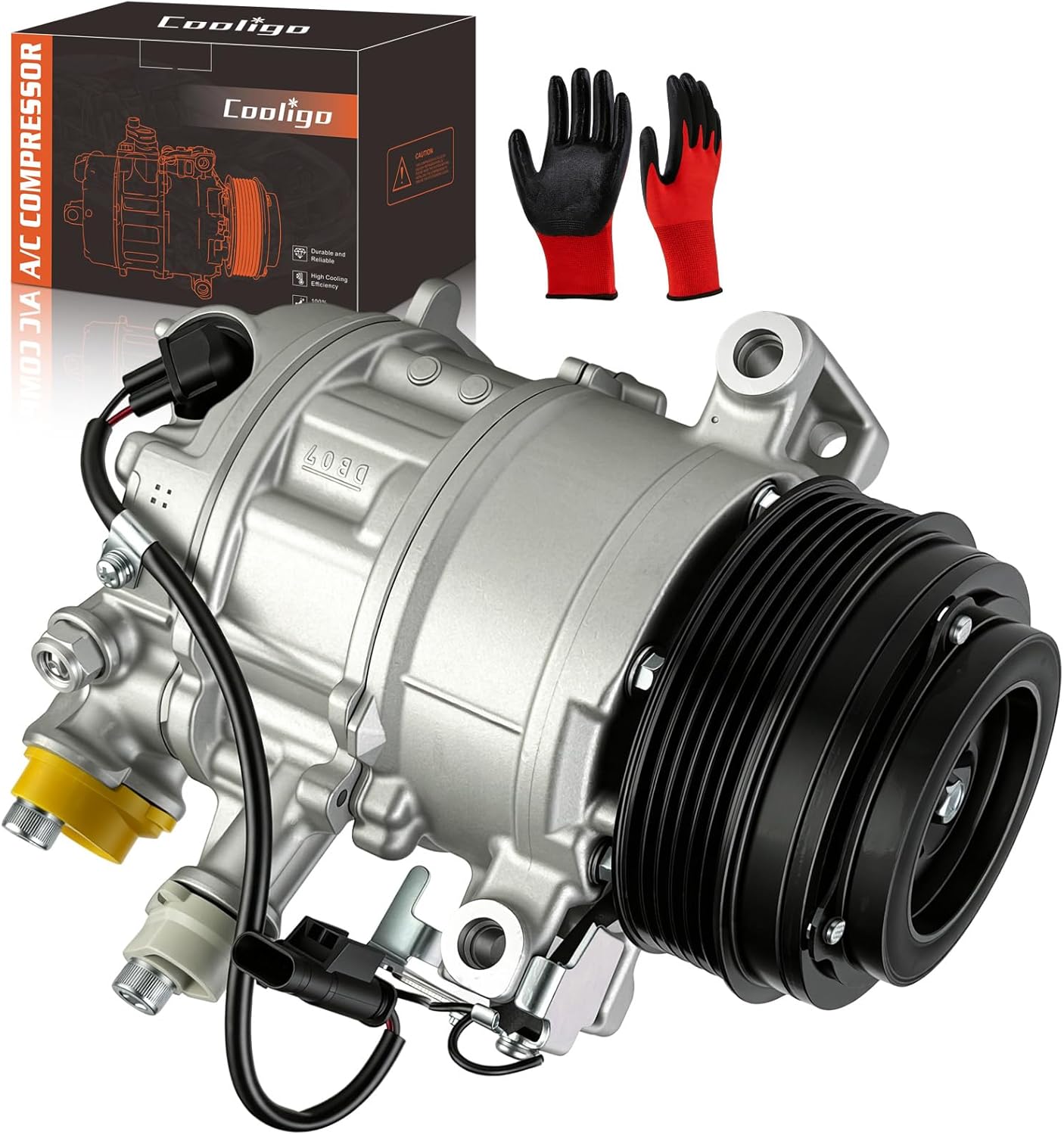 CO 11590C A/C Air Conditioner Compressor Fit for Mercedes-Benz 2016-2023,for Mercedes-Benz Metris E63 AMG S 2016-2021,Replace for CO 11590C,000830300280,0008304002, A0008303002