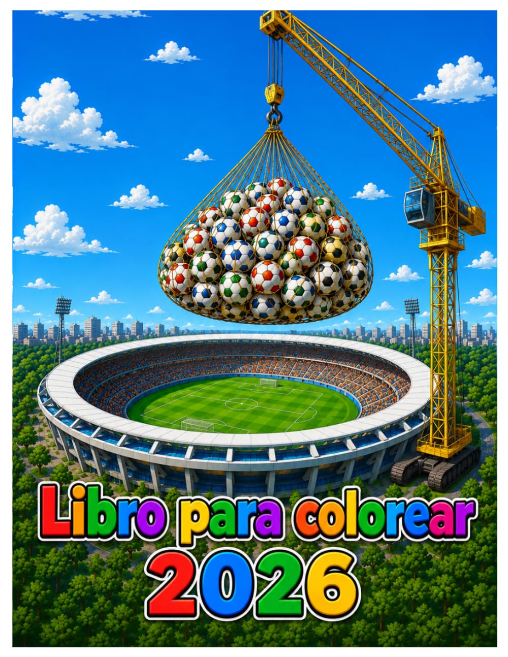 Libro para Colorear: Fútbol 2026