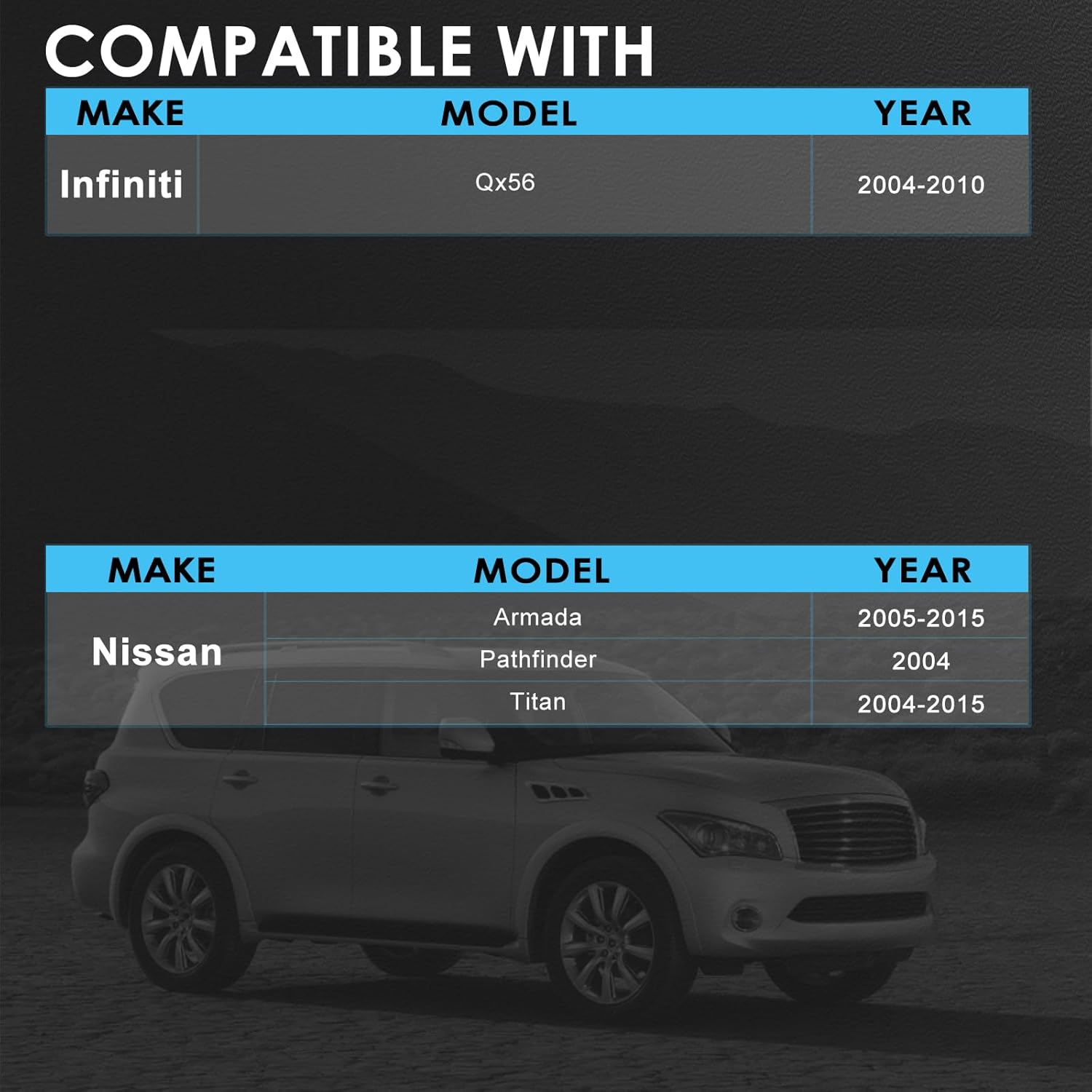 924-540 Spare Tire Hoist Carrier Compatible with Infiniti Qx56 2004-2010, Nissan Armada 2005-2015, Nissan Pathfinder, Nissan Titan, Replaces OE 924-540, 572107S000, 57210ZQ00A, 57210ZQ00B