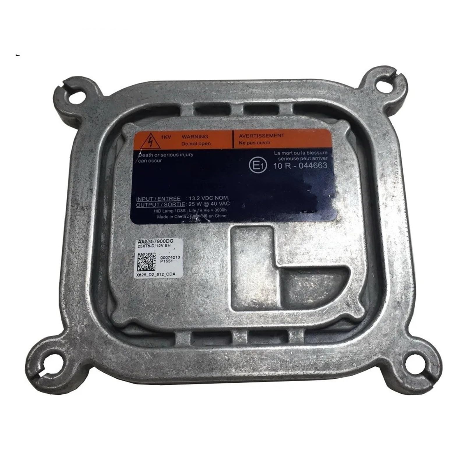 Unidad Control balasto Faros para Ford para Mustang High Beam Boost 25W D8S HID Drive 10R-044663 AA6557900DG Módulo Control Faros Xenón Balasto