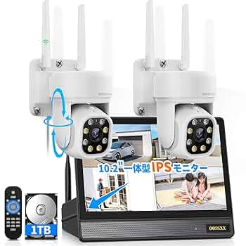 OOSSXX 400万画素 完全無線 防犯カメラ 屋外 工事不要 双方向通話 楽天市場】【30%OFF】300万画素 防犯カメラ 屋外 家庭用 防犯