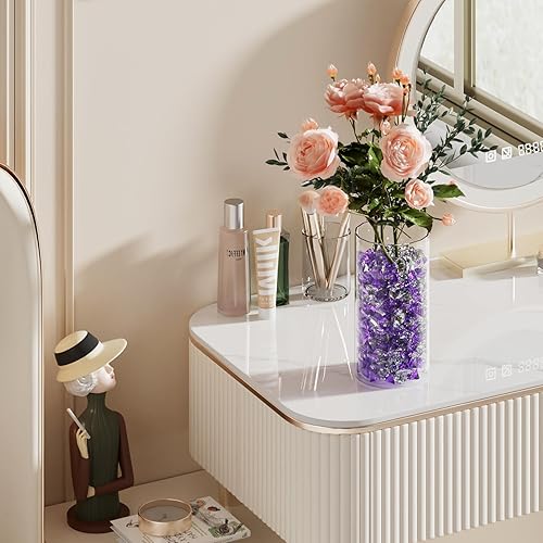 Vista 47 de Babenest - Relleno de jarrón de gemas falsas de diamantes acrílicos, 240 piezas de diamantes de imitación de 3/4 pulgadas, joyas de cristal