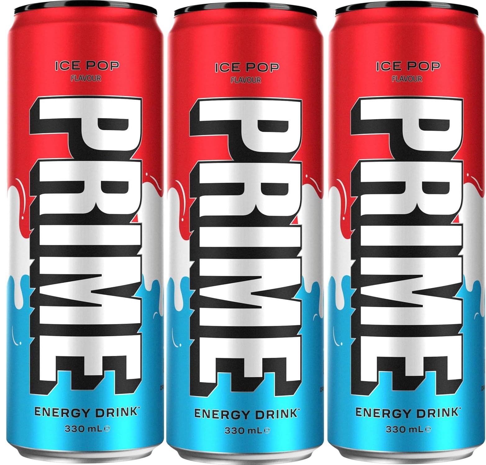 Prime Ice Pop Flavour Energy Drink, 11.16 oz ℮ 330 ml
