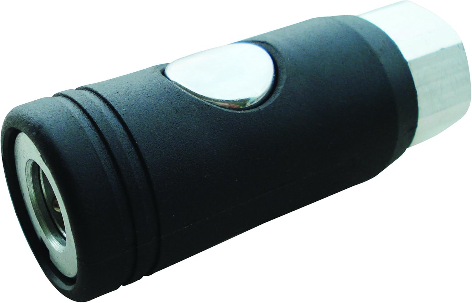 DYNAMIC POWER 2 in 1 Safety Coupler 1/4 in. Female Thread, Safety Air Plug Coupler (Female) (4 Packs)