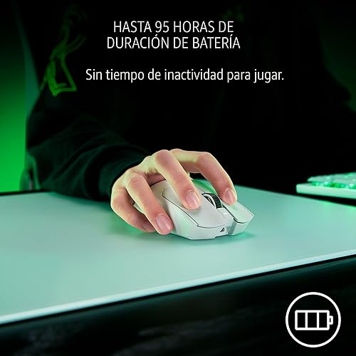 Miniatura 8 de Razer Viper V3 Pro Wireless Esports Gaming Mouse simétrico, ligero de 1.94 oz, sondeo 8K, sensor óptico de 35 K DPI - Interruptores ópticos Gen3 - 8