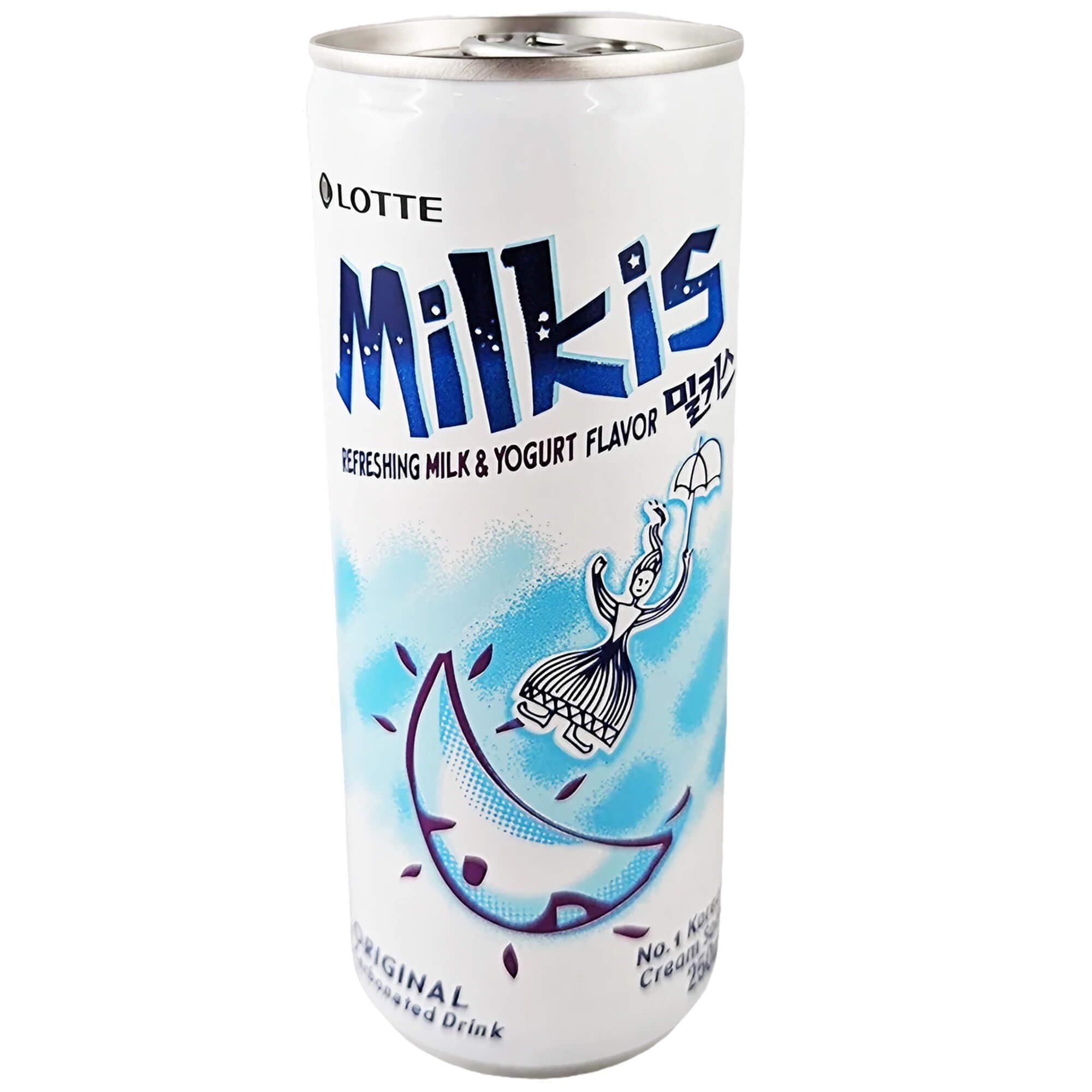 Lotte Milkis Soda Getränk Milch & Joghurt 30 Dosen 30 x 250ml inkl. 7,5€ Einwegpfand