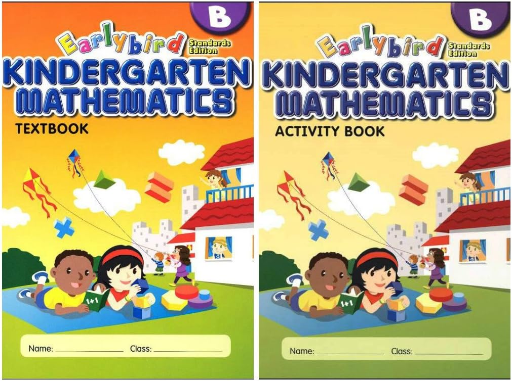 Earlybird Kindergarten Mathematics Textbook B + Activity Book B (Standard Edition)